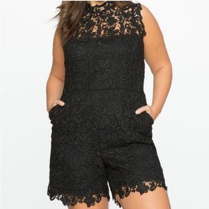 Eloquii Black Romper